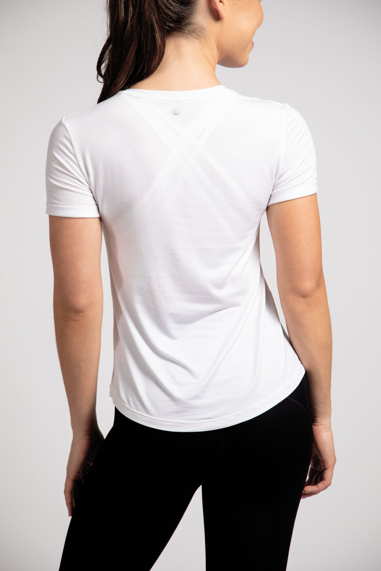 Relaxed fit roll sleeve Tee
