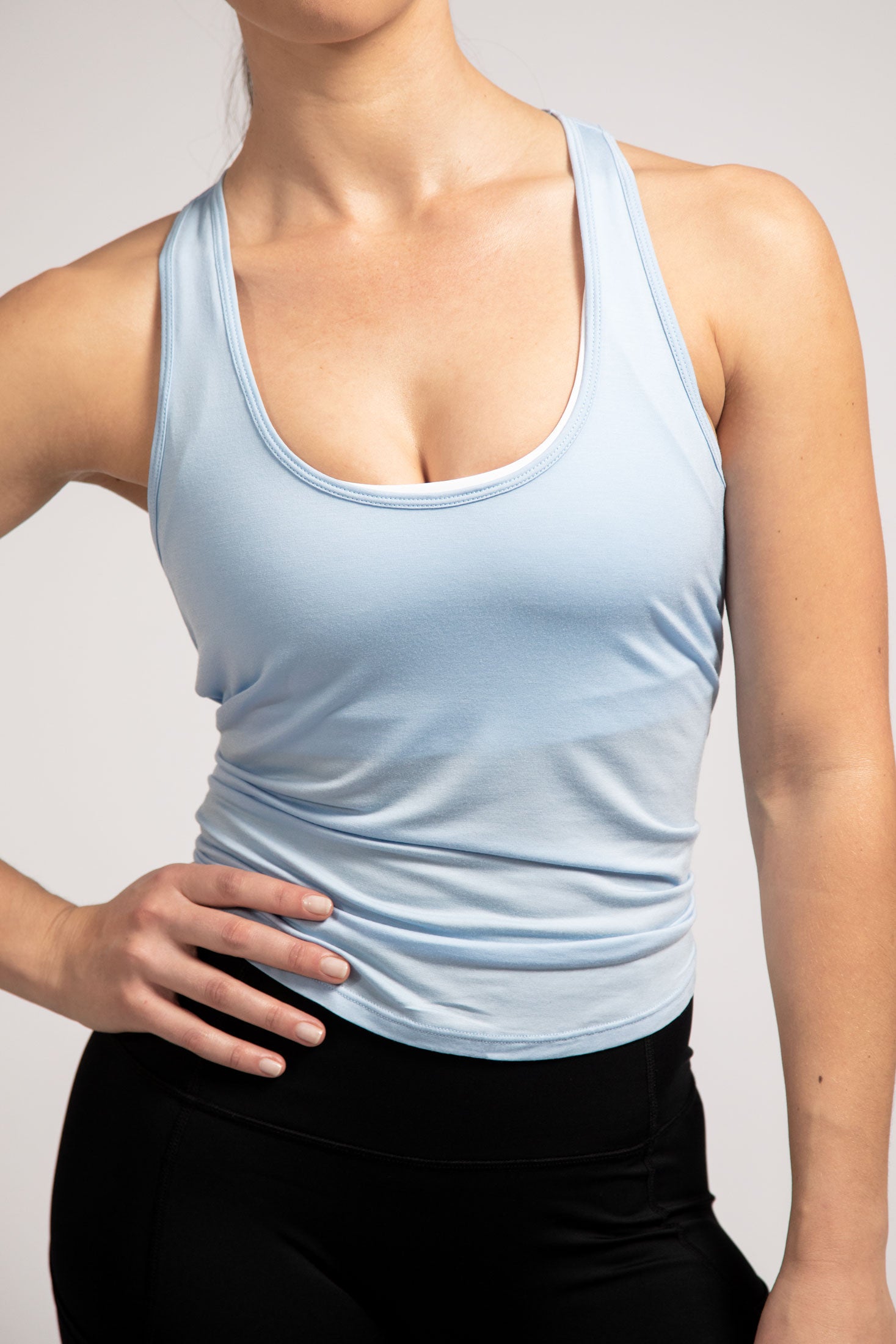 Ultra Soft Tie Back Singlet