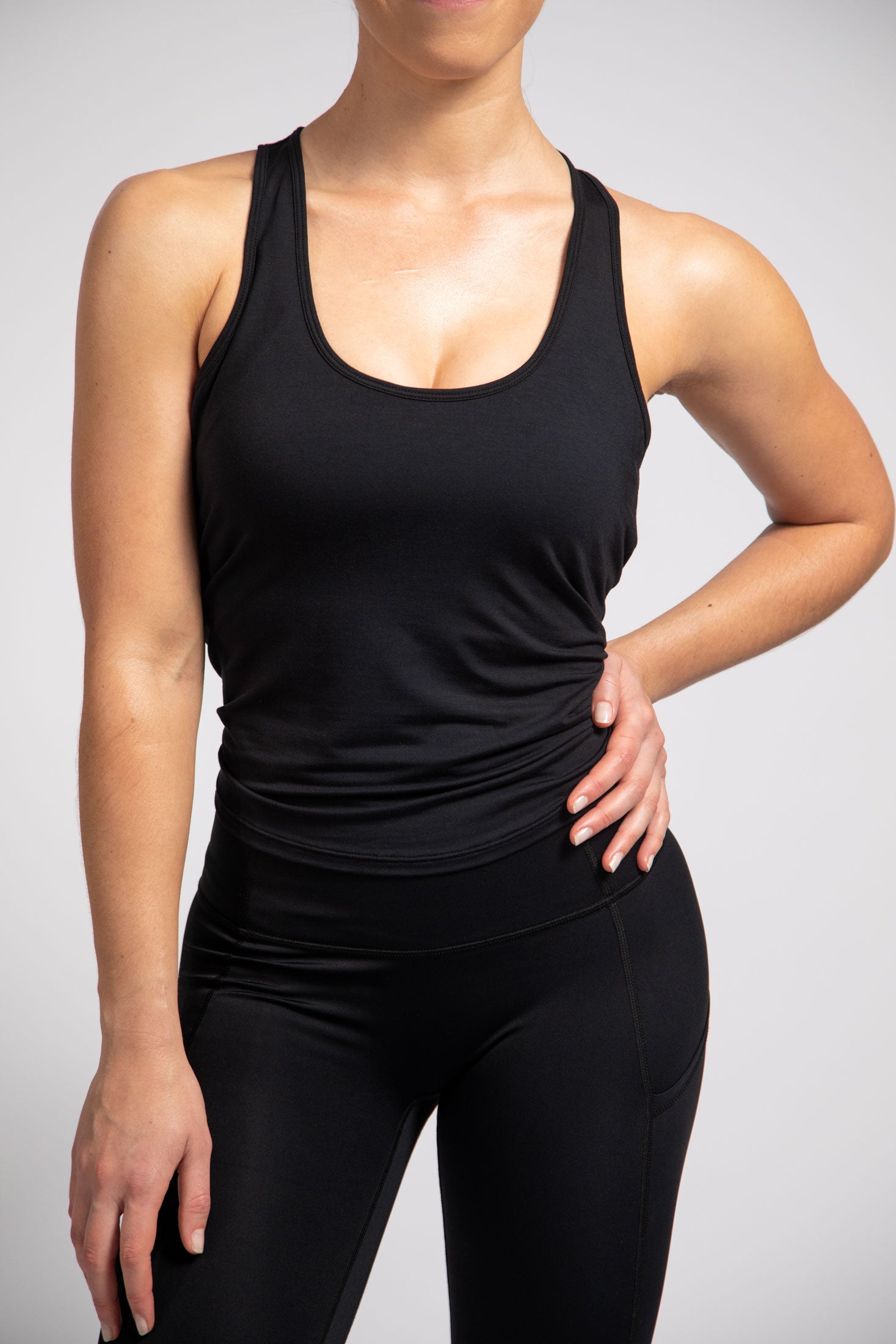 Ultra Soft Tie Back Singlet